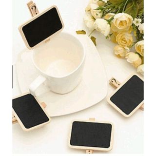 Kẹp bảng gỗ đen