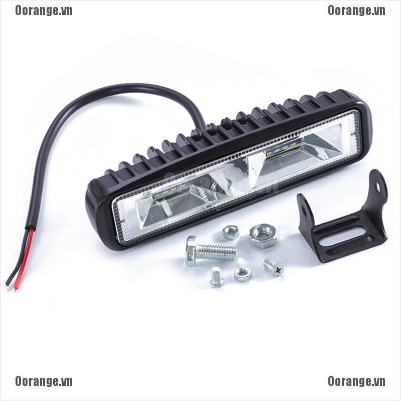 MT 48W 16 LED Work Light Flood Beam Bar Car SUV OffRoad Driving Fog Lamps BH