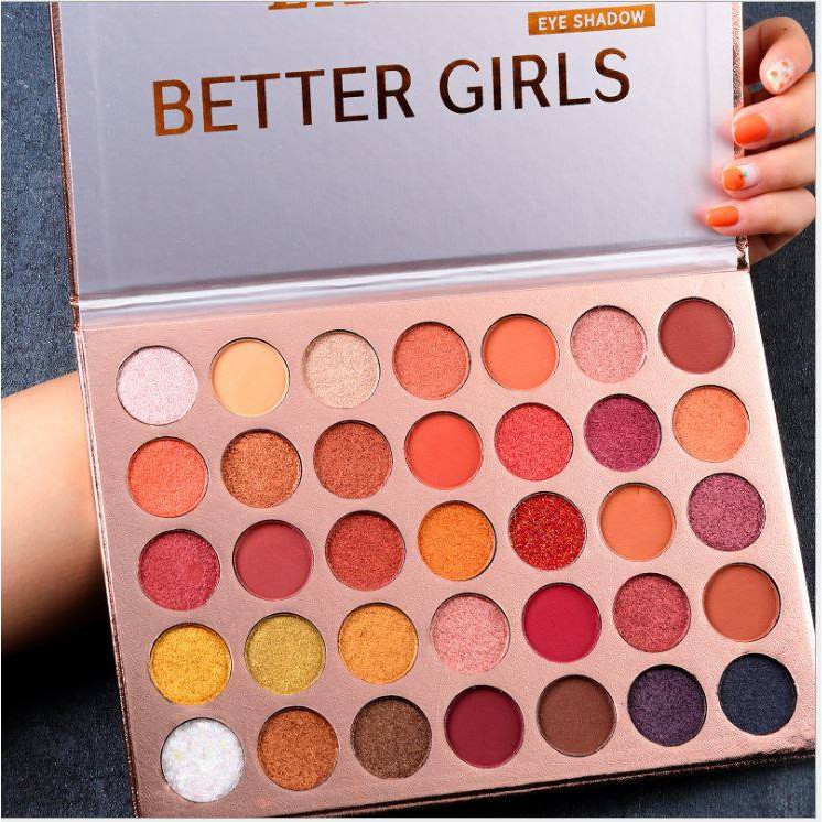 Bảng phấn mắt Laisly Better Girls + Tặng 1 gói thấm dầu 50 miếng