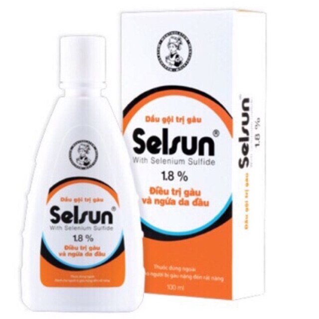 Dầu gội Selsun 1.8 100ml (gàu )