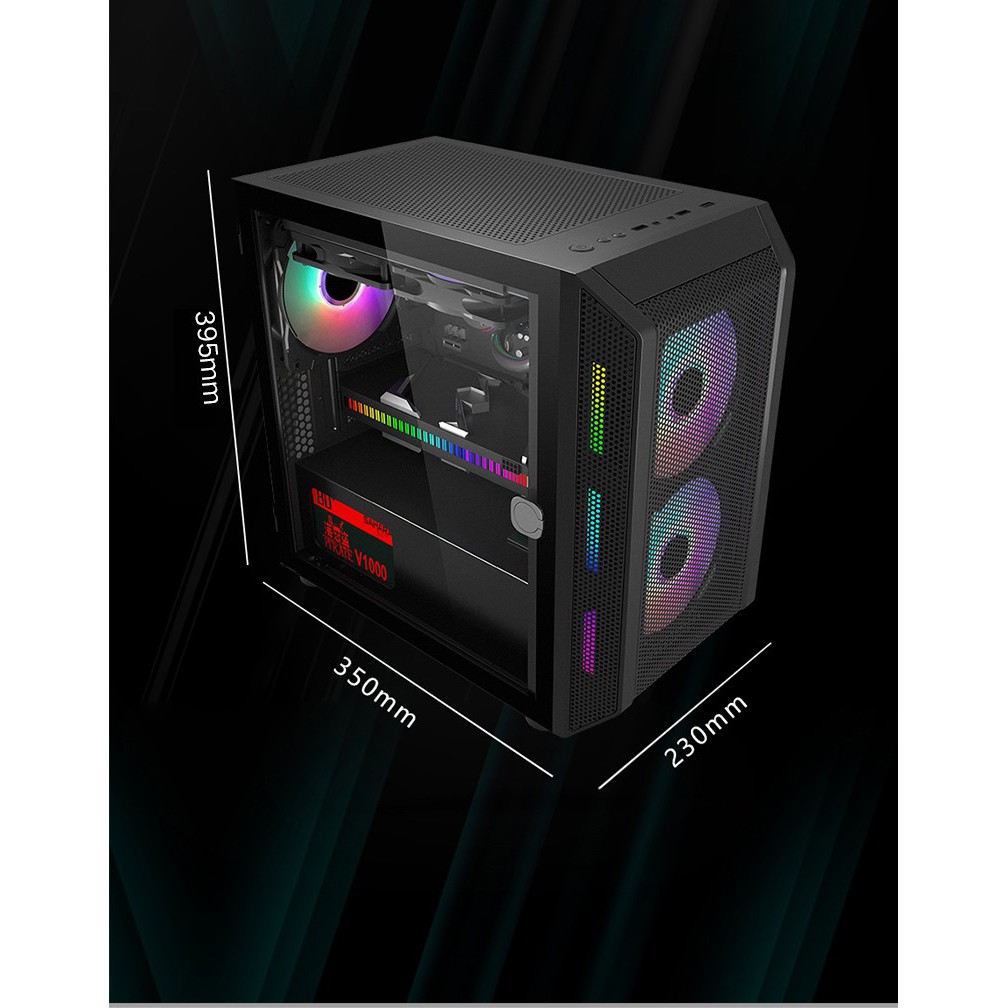 Vỏ case máy tính H300 M-ATX