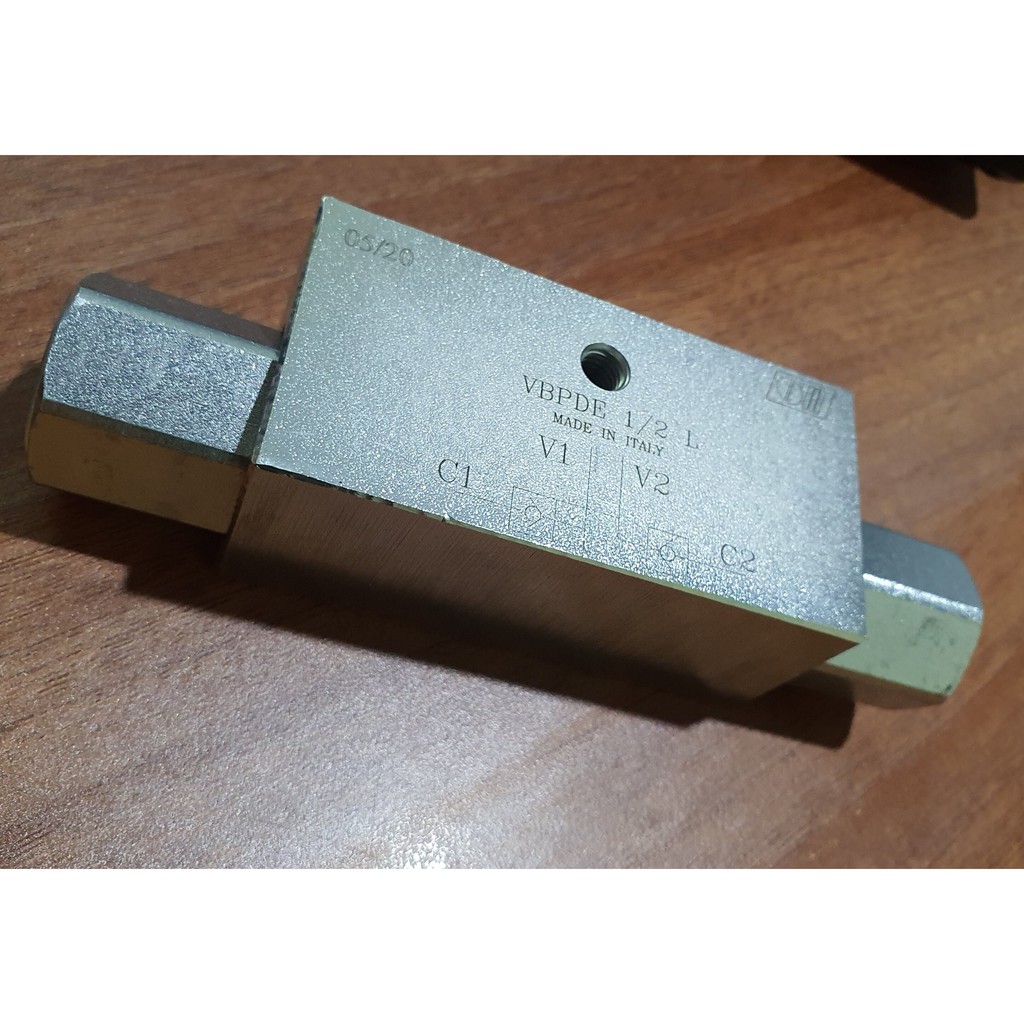 Van chống lún thủy lực 1/2" Italy