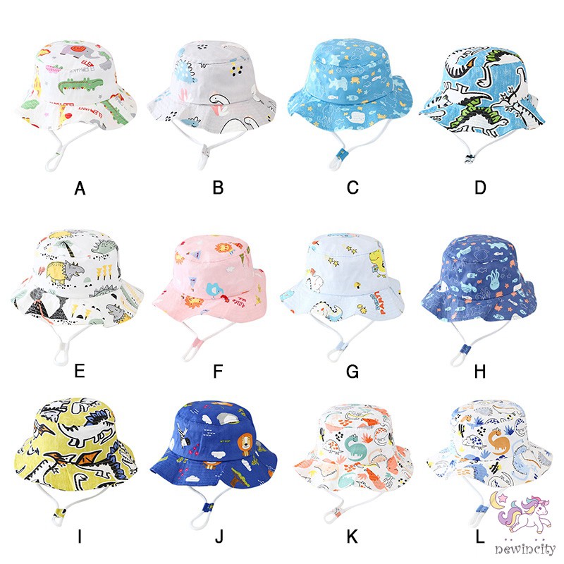 Mũ tai bèo in họa tiết hoạt hình đáng yêu cho bé