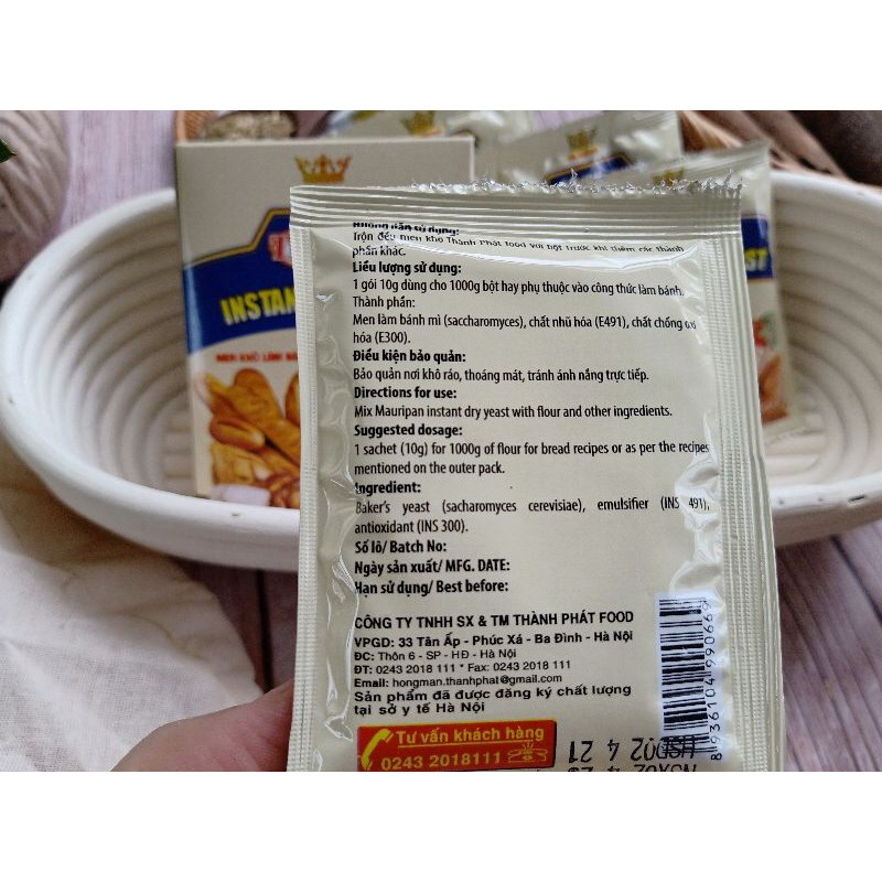 Men khô làm bánh mì,  bánh bao Thành Phát DATE LUÔN MỚI | BigBuy360 - bigbuy360.vn