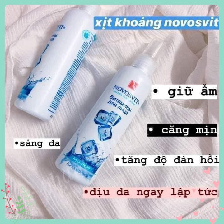 Xịt Khoáng Novosvit Nga Cấp Ẩm Phục Hồi Khoáng Chất 190ml | BigBuy360 - bigbuy360.vn