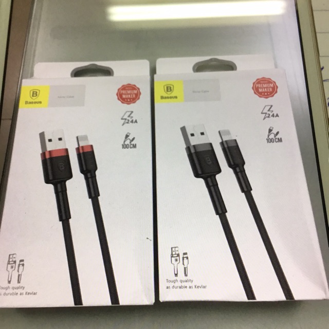Dây sạc baseus chân iphone 5/6/7/iphone X
