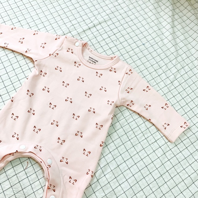 Bodysuit Bama Babi mèo hồng 100% cotton cao cấp | BigBuy360 - bigbuy360.vn