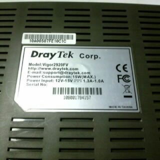 Bộ Router cân bằng tải Draytek Vigor 2920FV
