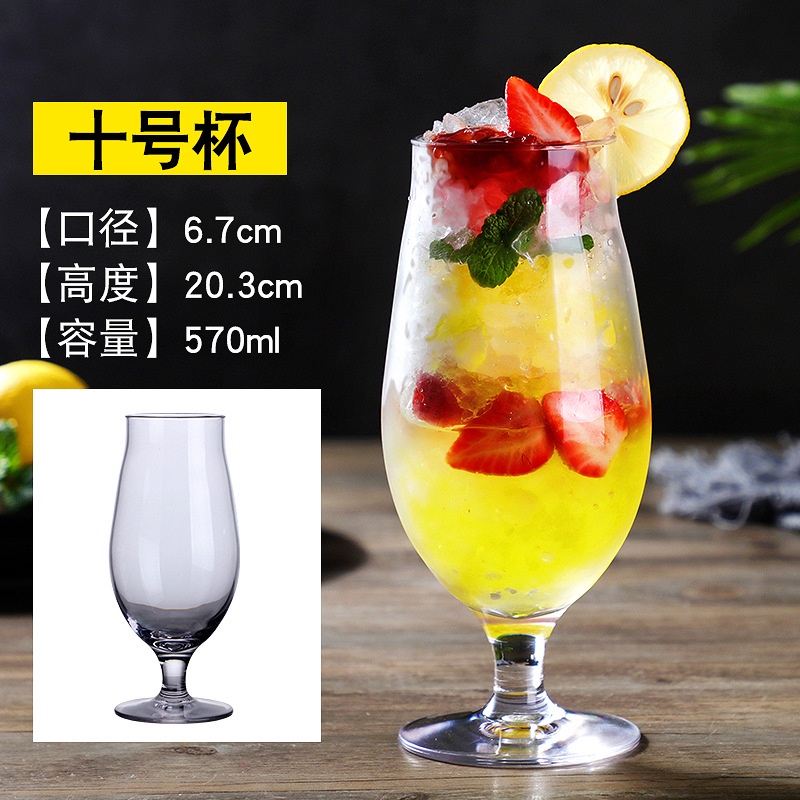 GISHY-Ly uống rượu sâm panh cocktail cao nhựa acrylic trong suốt cao cấp đồ dùng quầy bar gia dụng tiệc cưới Ly Thủy Tinh Uống Rượu Vang Bằng Nhựa Acrylic Trong Suốt Kính