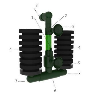 Lọc bio đôi Qanvee QS-100/200