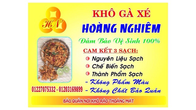 Khô gà lá chanh 500gr