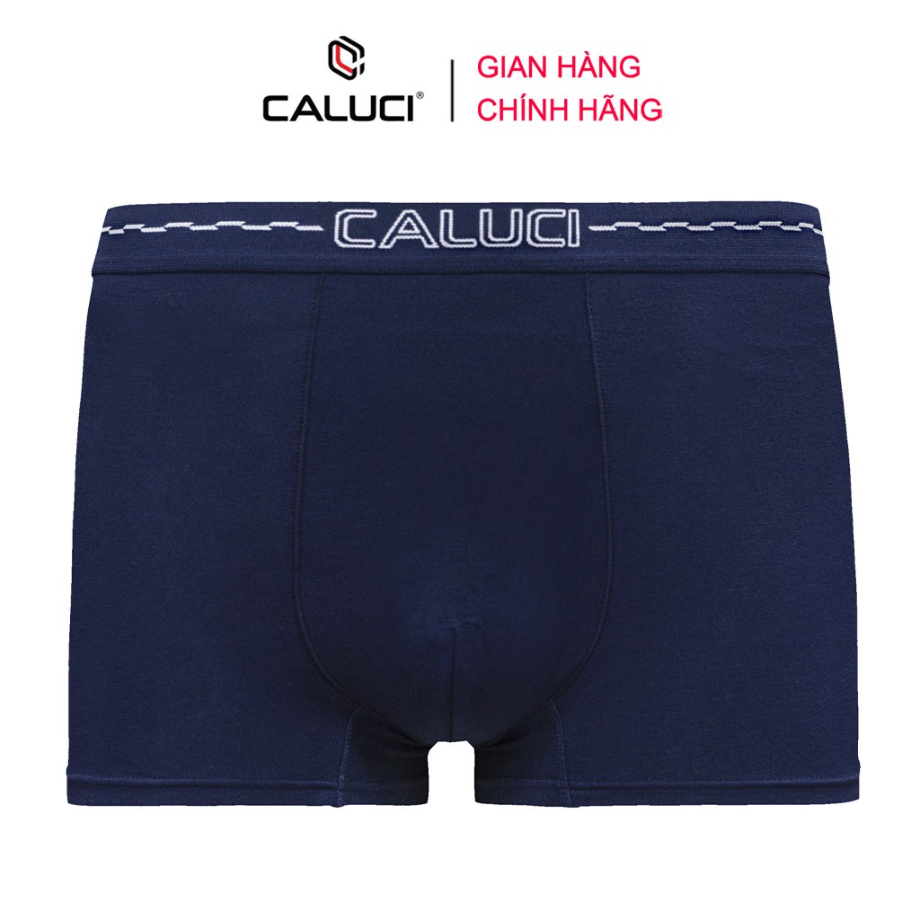 Quần lót nam sợi tre Boxer CALUCI CBX06, sịp nam cao cấp vải Bamboo kháng khuẩn, an toàn