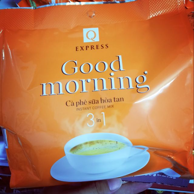 Cà phê Good Morning Trần Quang . HSD 2023