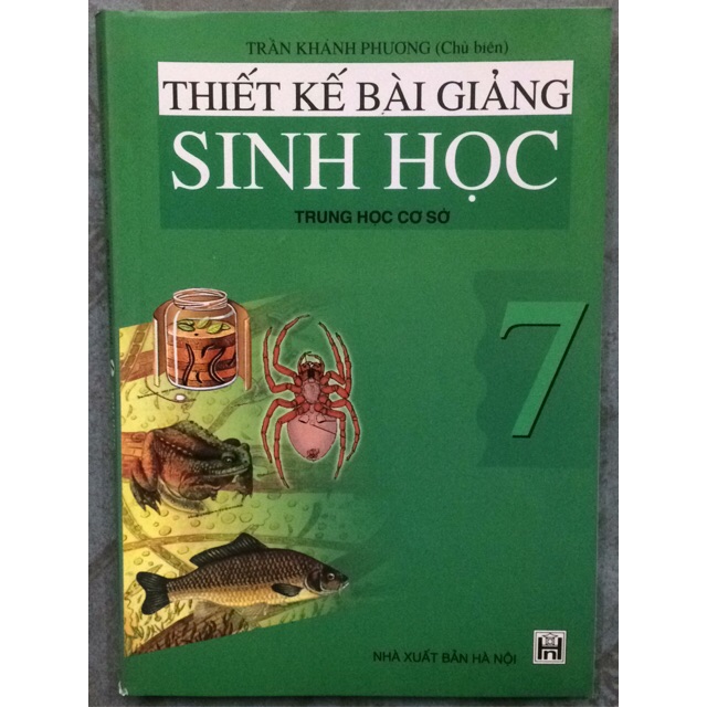 Sách - Thiết kế bài giảng Sinh Học 7