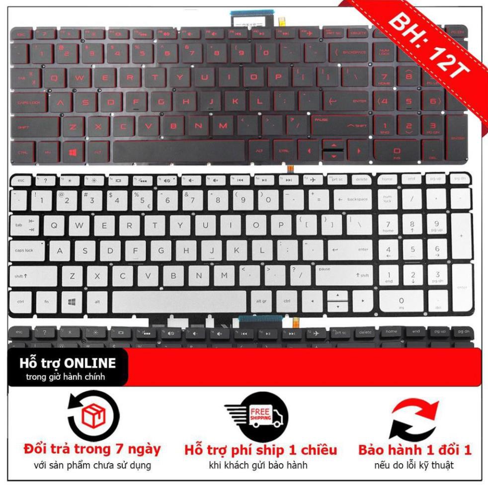 Bàn phím laptop HP 15-BS 15-BW 15-br 15g-br 15-bp 15z-bw 15-CCPavilion 250 255 G6 17-ak 17-bs 15-AK000 15-AB000 17-G000
