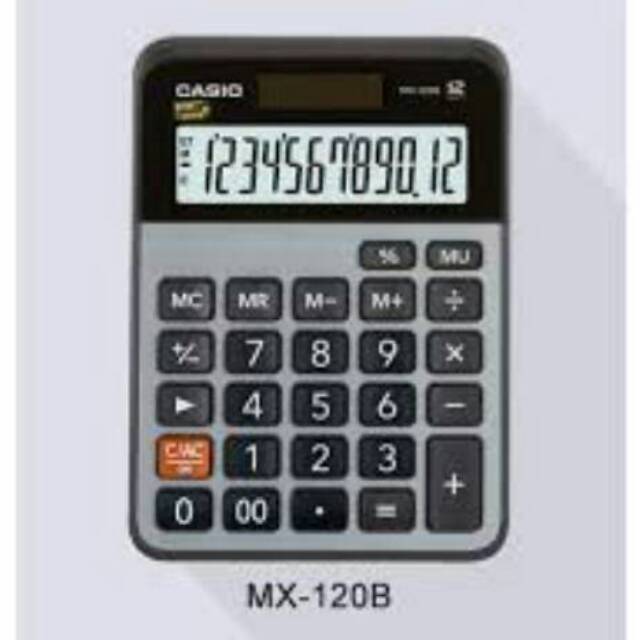 Máy Tính Bỏ Túi Casio Mx-120b