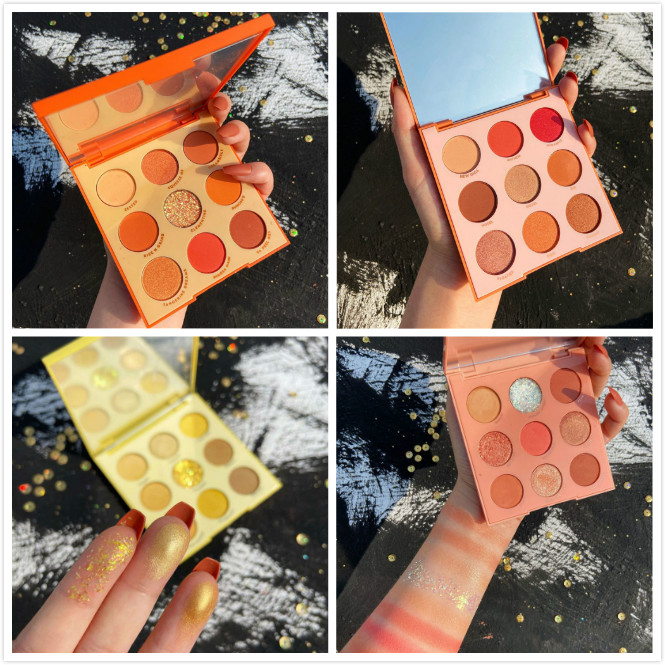 [Hàng mới về] Bảng phấn mắt Guicami 9 màu thời trang Hàn Quốc cho người mới bắt đầu