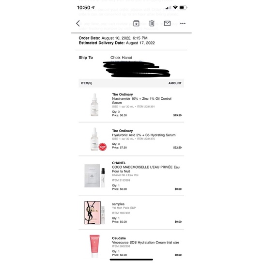 Serum cấp ẩm nhanh HA 2% + B5 của The Ordinary