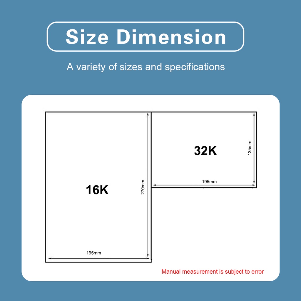 Set 10 / 20 tờ giấy nén SEAMIART 300gsm 32K / 16K 100% cotton dùng để vẽ tranh màu nước