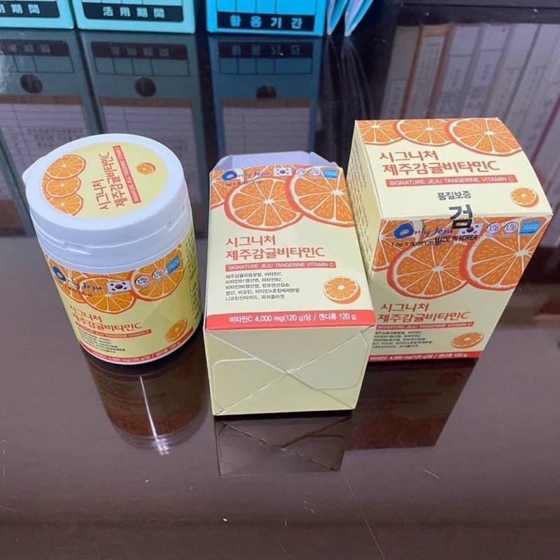 Viên Ngậm Vitamin C Jeju Hàn Quốc 120g
