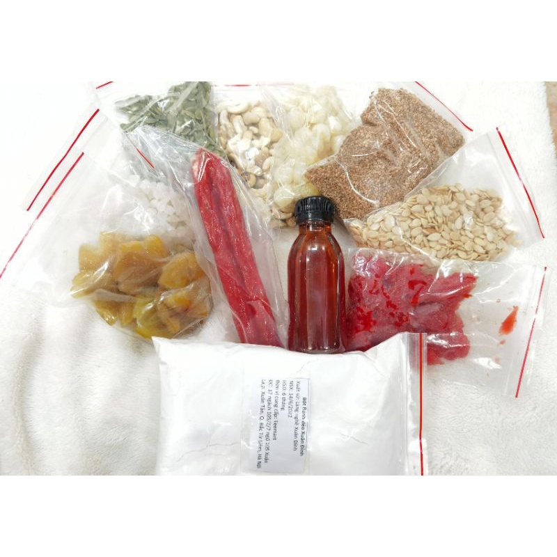 Nhân thập cẩm bánh nướng