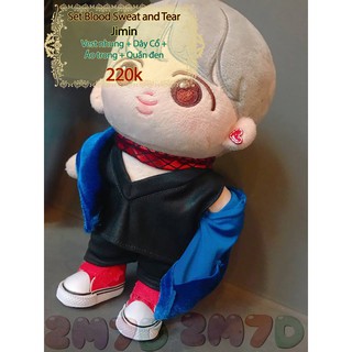 Set Blood Sweat & Tear: Jimin (Không kèm Doll ) BTS - Outfit Doll 20cm