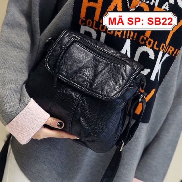 Túi đeo chéo da mềm mã sb22