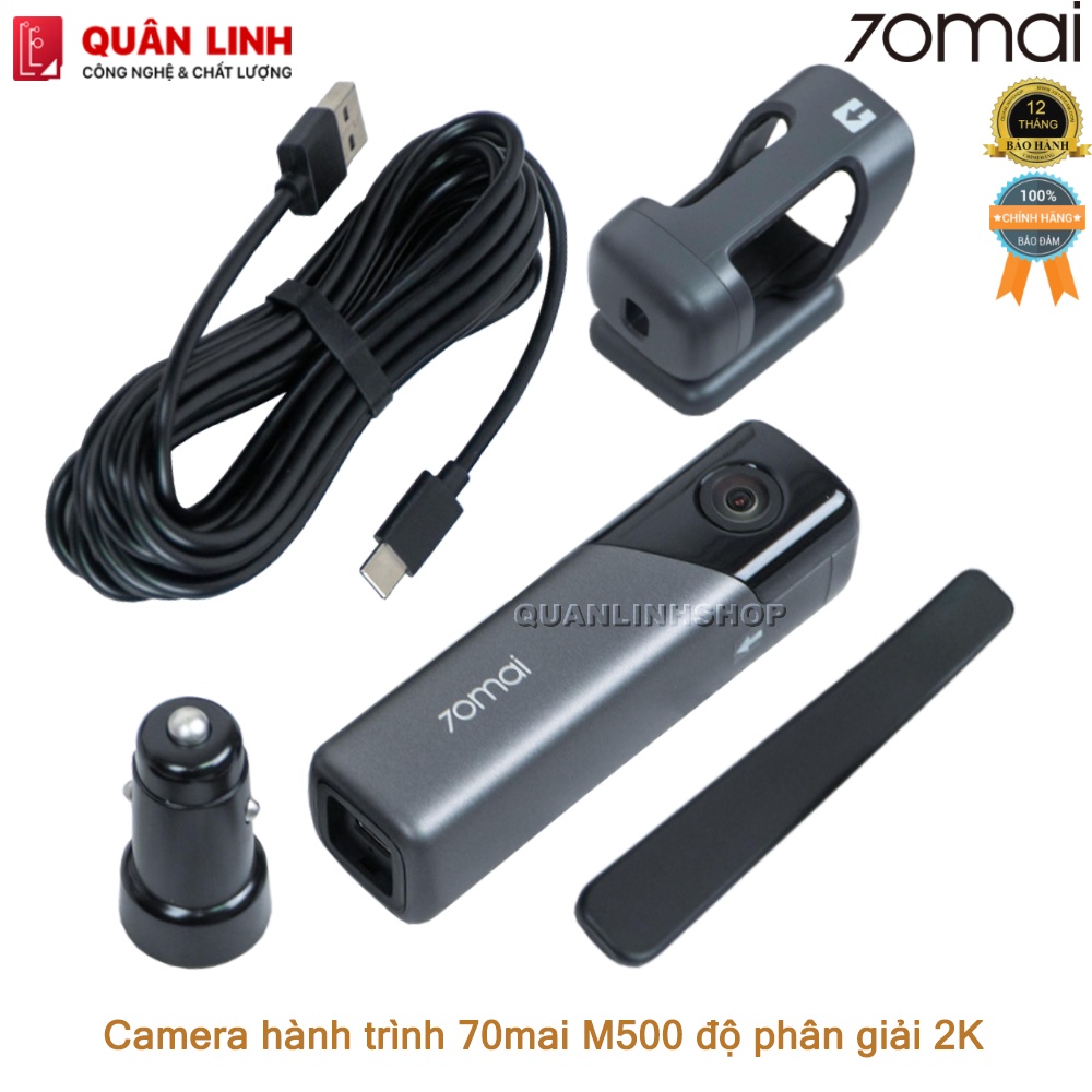 Camera hành trình 70mai Dash Cam M500 - Phiên bản Quốc tế