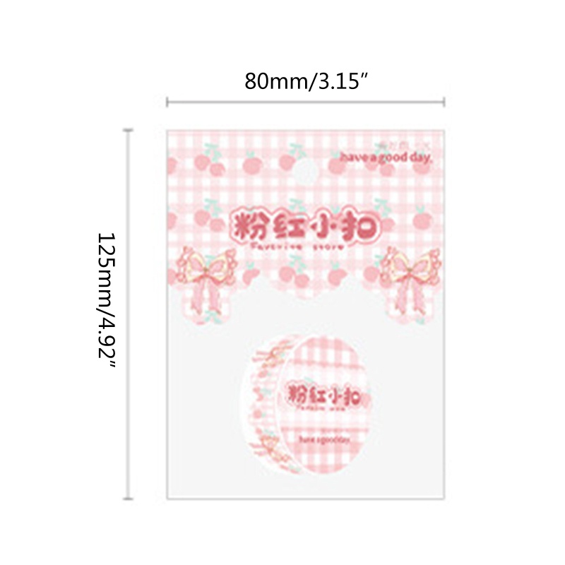 Cuộn Băng Keo Dán Trang Trí Sổ Lưu Niệm Dành Cho Học Sinh DIY