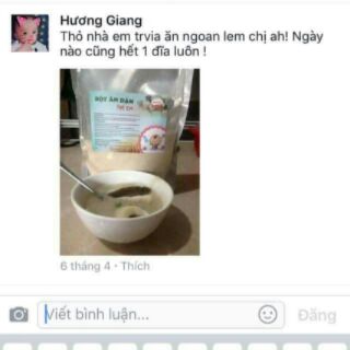 Bột ăn dặm Cầu Bình An cho bé từ 4 tháng loại 1kg