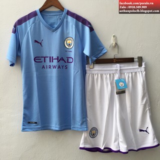 BỘ ÁO ĐẤU MAN CITY 2019/20 BẢN PLAYER CAO CẤP - MÃ SP : AD_MC1920_HOME_SF