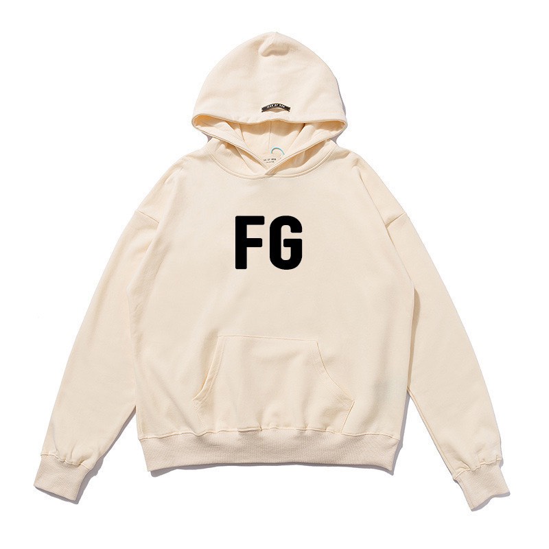 Áo HOODIE FG PRINT FEAR OF GOD nỉ bông 4M OFFICIAL, Áo hoodie nỉ bông cotton unisex