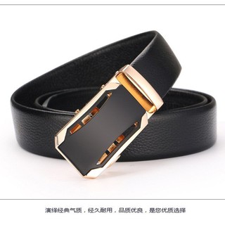 [FREESHIP] Thắt Lưng Da Nam Thời Trang Xịn Siêu Cấp Dây Thắt Lưng Khóa Tự Động Dây Nịt Nam Da Bò CHÍNH HÃNG