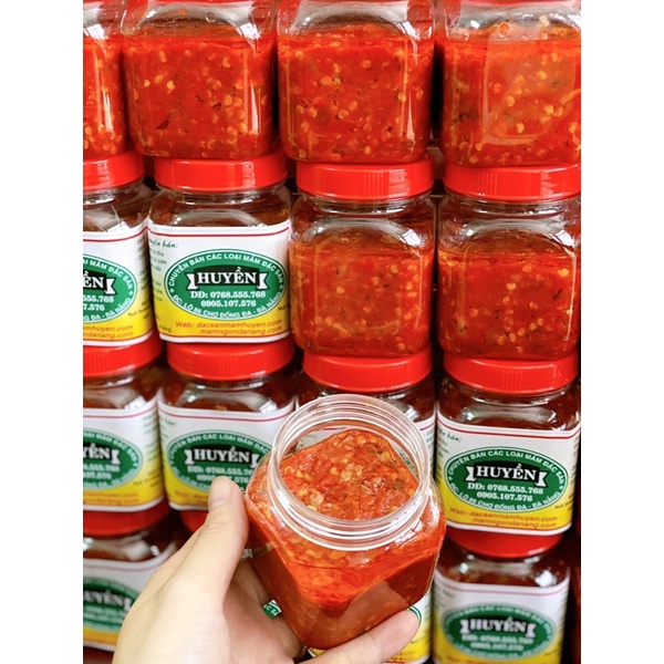 ỚT XAY CAY HŨ 500g DÌ HUYỀN ĐÀ NẴNG