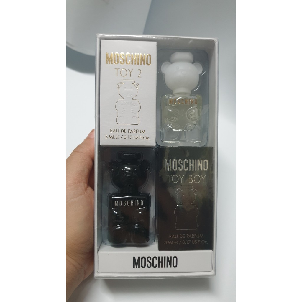 Nước hoa cặp Moschino 5ml - Moschino Toy và Moschino Toy 2