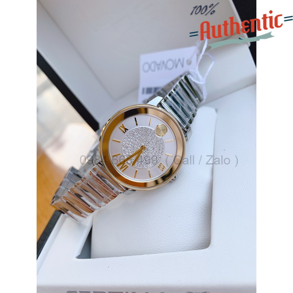 Đồng Hồ Nữ Movado Bold Quartz White 3600660