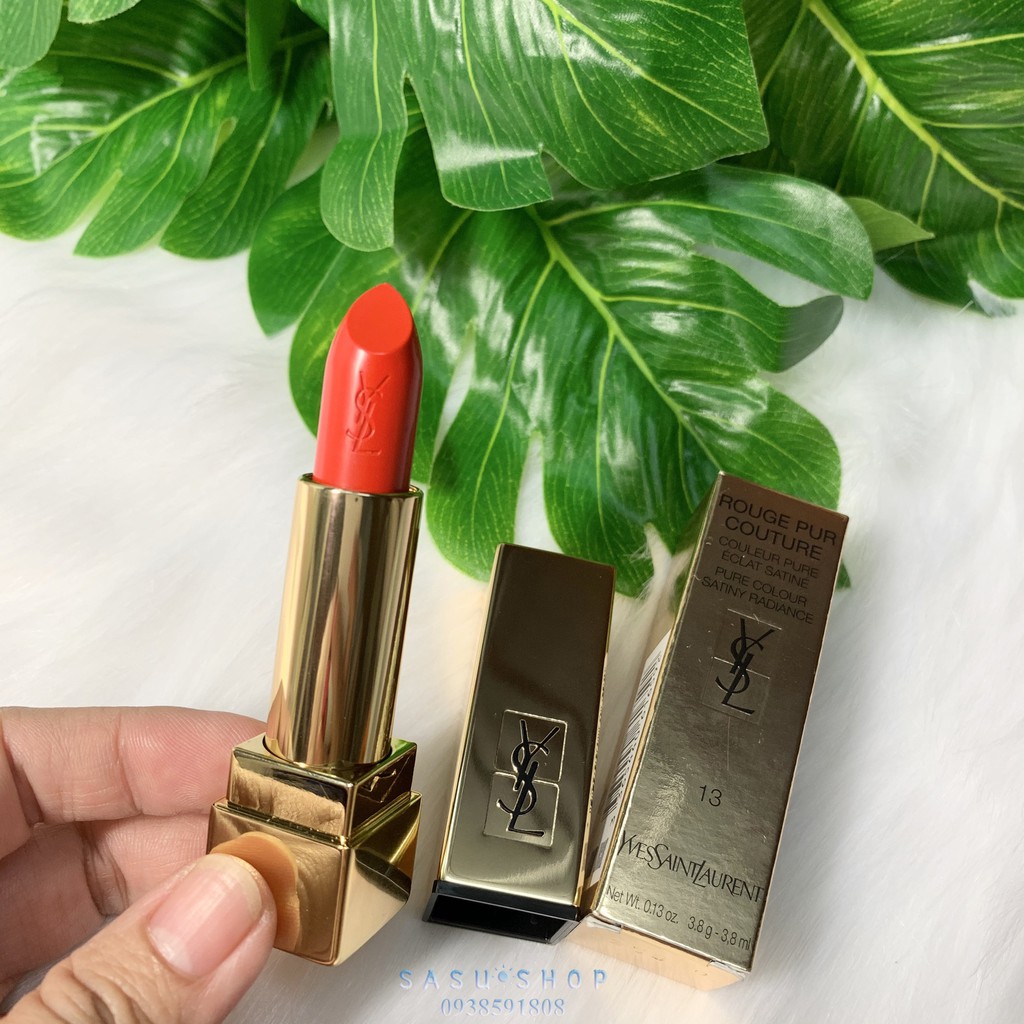 Son YSL Rouge Pur Couture 13 Le Orange | BigBuy360 - bigbuy360.vn