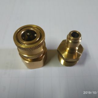 bộ khớp nối nhanh cho dây rửa xe ren 22mm