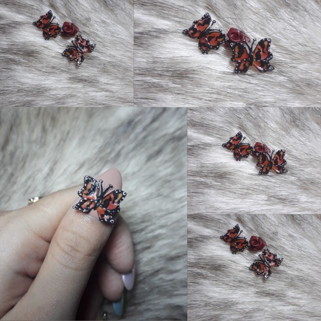 bướm bột nail