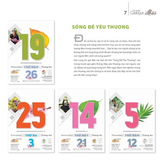 LỊCH TREO TƯỜNG 2020 - LỊCH TẾT