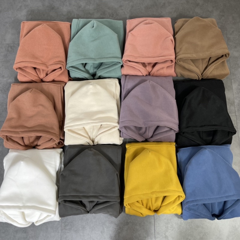 [ Mã 12FASHIONSALE1 giảm 10K đơn 50K ] Áo Hoodie trơn Unisex đôi form rộng nam nữ vải Nỉ Bông | BigBuy360 - bigbuy360.vn