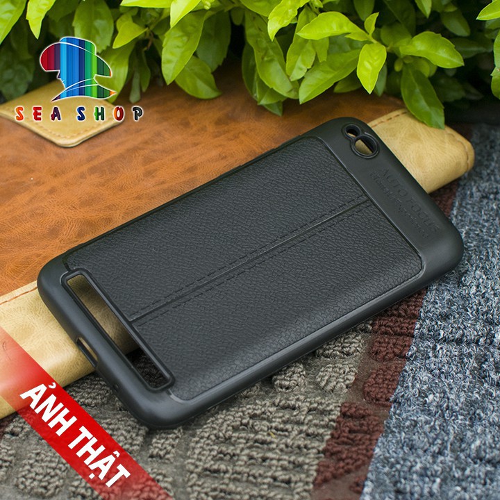 Ốp lưng Xiaomi Redmi 5A vân da loại A - Nhựa dẻo - Chống sốc - Chống trơn trượt