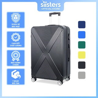 Vali Kéo Du Lịch Size 20/24 inch Nhựa Dẻo PC ABS Nhiều Màu