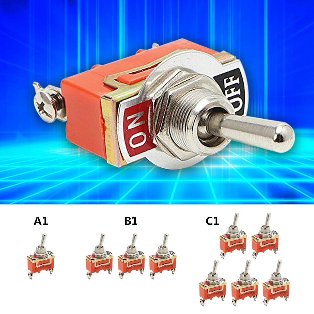 Công Tắc Chuyển Đổi Bật / Tắt 12v 12v Cho Đèn Xe Hơi