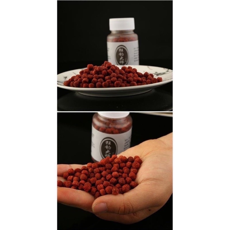 Mồi HẠT câu TRẮM , CHÉP ,TRÔI ,DIẾC ,RÔ PHI...dạng viên siêu nhạy