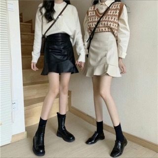 Chân váy da đuôi cá QC siêu xinhh