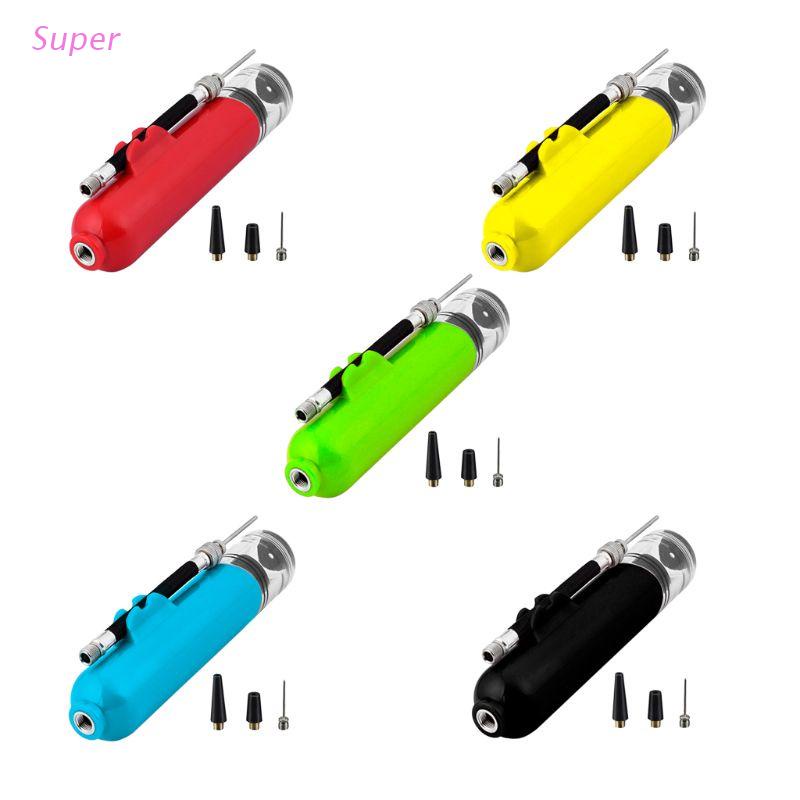 Ống bơm bóng rổ/bóng đá/bóng chuyền mini cầm tay tiện lợi