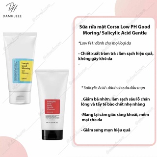 Gel Rửa Mặt COSRX Low PH / Salicylic Daily Cleanser