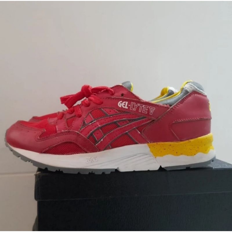 Giày Thể Thao Asics Gel lyte III vegtan maroon - 42
