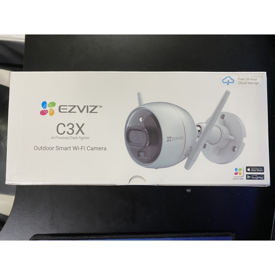 Camera Ezviz C3X CS-CV310 1080P tích hợp AI, báo động